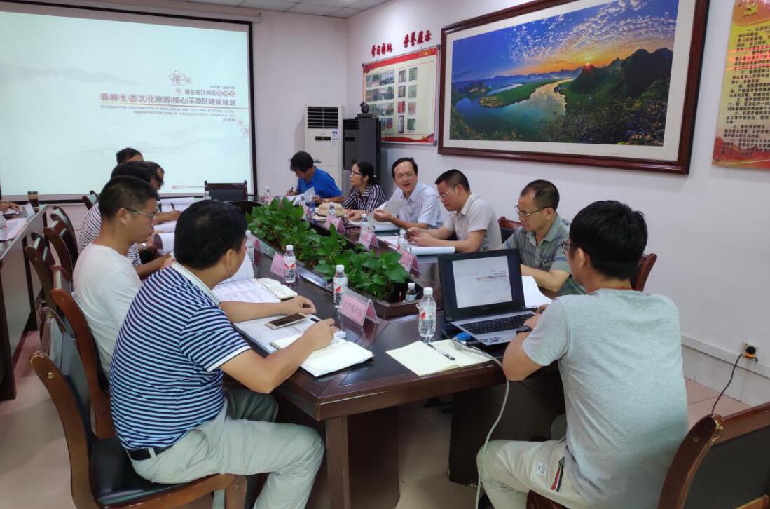 崇左市江州区雨花石森林生态文化旅游示范区建设规划项目顺利通过评审